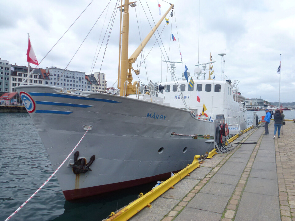 RUTESKIP: Gamle Mårøy, bygd i 1959, var dagruteskip med last og passasjerer over hele Finnmark. Drift og eierskap er på frivillig basis i dag. RUTESKIP: Gamle Mårøy, bygd i 1959, var dagruteskip med last og passasjerer over hele Finnmark. Drift og eierskap er på frivillig basis i dag.
