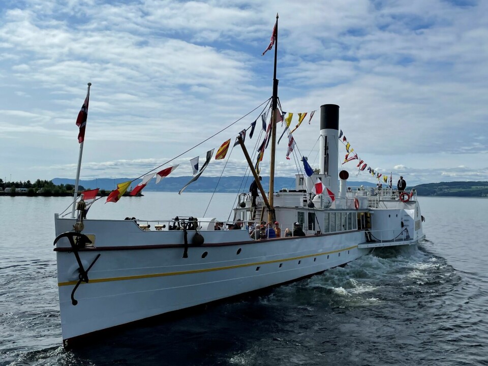 SÅ SEILER VI PÅ MJØSA: Mjøsas hvite svane, Skibladner, er et av 15 freda skip i Norge.