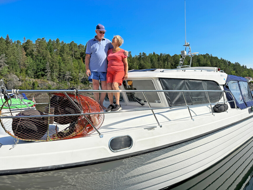 ERFARING: Jahn Georg (81) og Kirsten (80) har vært aktive båtbrukere siden 1965.