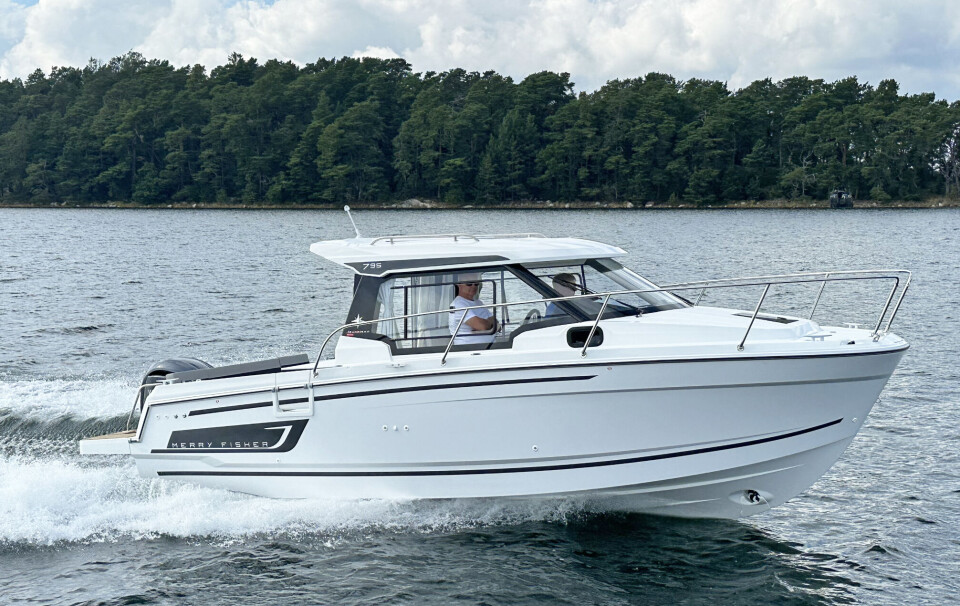 Jeanneau Merry Fisher 795 Serie 2:    Litt mer nordisk