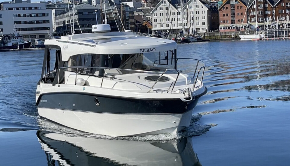 SISTE TUR: Båtmagasinet er med på siste tur for Erling Hansen og Askeladden til Tirpitz i Tromsø.