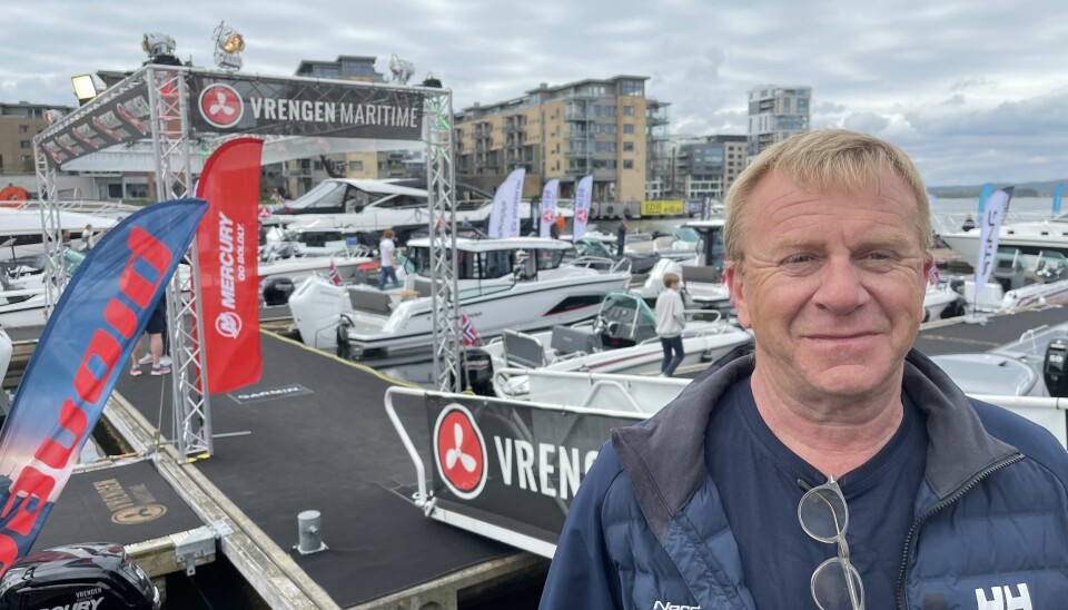 SOLGT TI: Over forventning sier Jørn Hennig i Vrengen Maritime.