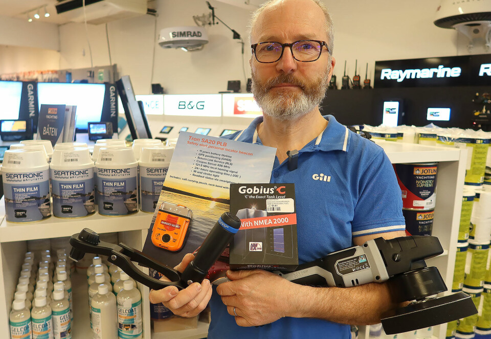 SEATRONIC: Lars Jørgen Kopperud har en stille tid før jul.