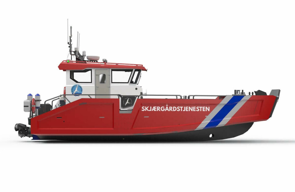 NY: En Skarsvaag 1180B skal erstatte «Brægen», og anskaffes av blant annet grunnet økte sikkerhetskrav. NY: En Skarsvaag 1180B skal erstatte Brægen, og anskaffes blant annet grunnet økte sikkerhetskrav.