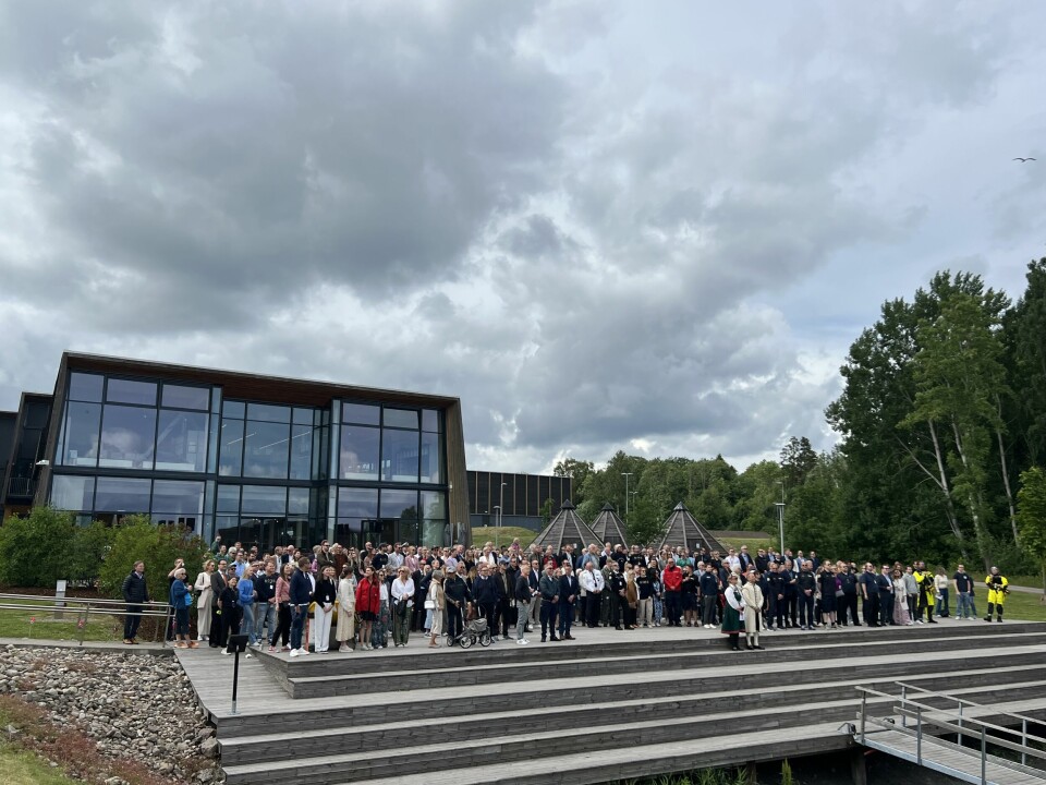 Innflyttingsfest på Redningsselskapets nye anlegg på Noatun i Borre i Vestfold.