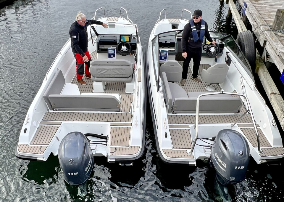To vellykkede løsninger på samme skrog