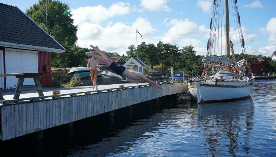 I HAVN blir det tid til et bad. I HAVN blir det tid til et bad.
