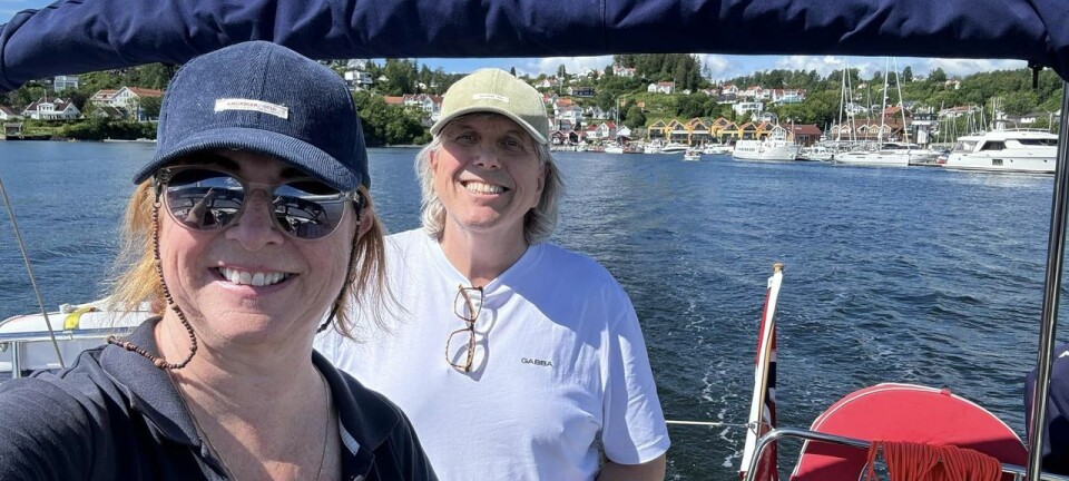 På rek langs kysten med Elisabeth og Per