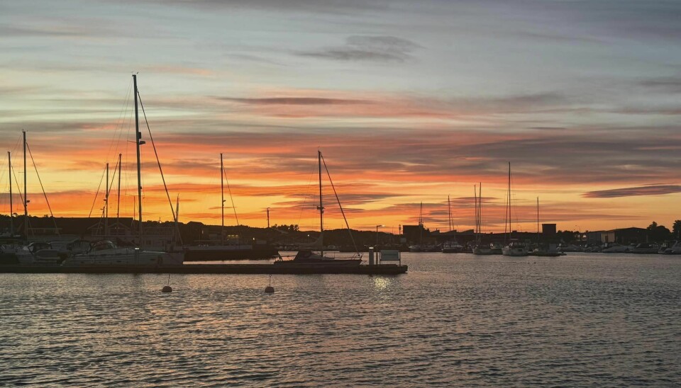 NØDHAVN: Stavern ble nødhavn i år som de to foregående år for Elisabeth og Per. NØDHAVN: Stavern ble nødhavn i år som de to foregående år for Elisabeth og Per.