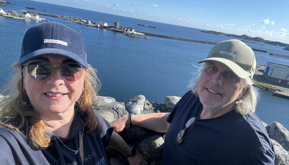 JA-benken i Skudeneshavn har også en fantastisk utsikt ut over uendeligheten. JA-benken i Skudeneshavn har også en fantastisk utsikt ut over uendeligheten.