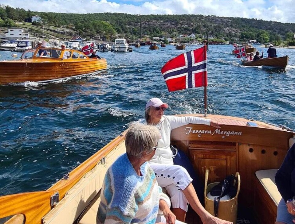 Tre på Hankø