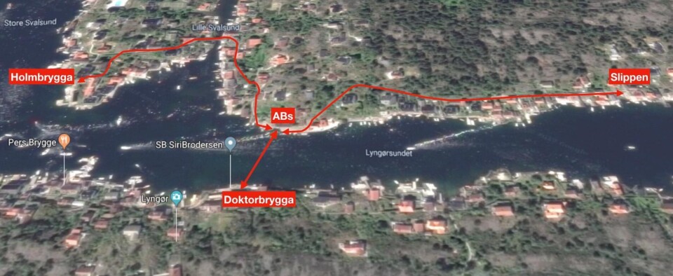 Regler og løypen:
