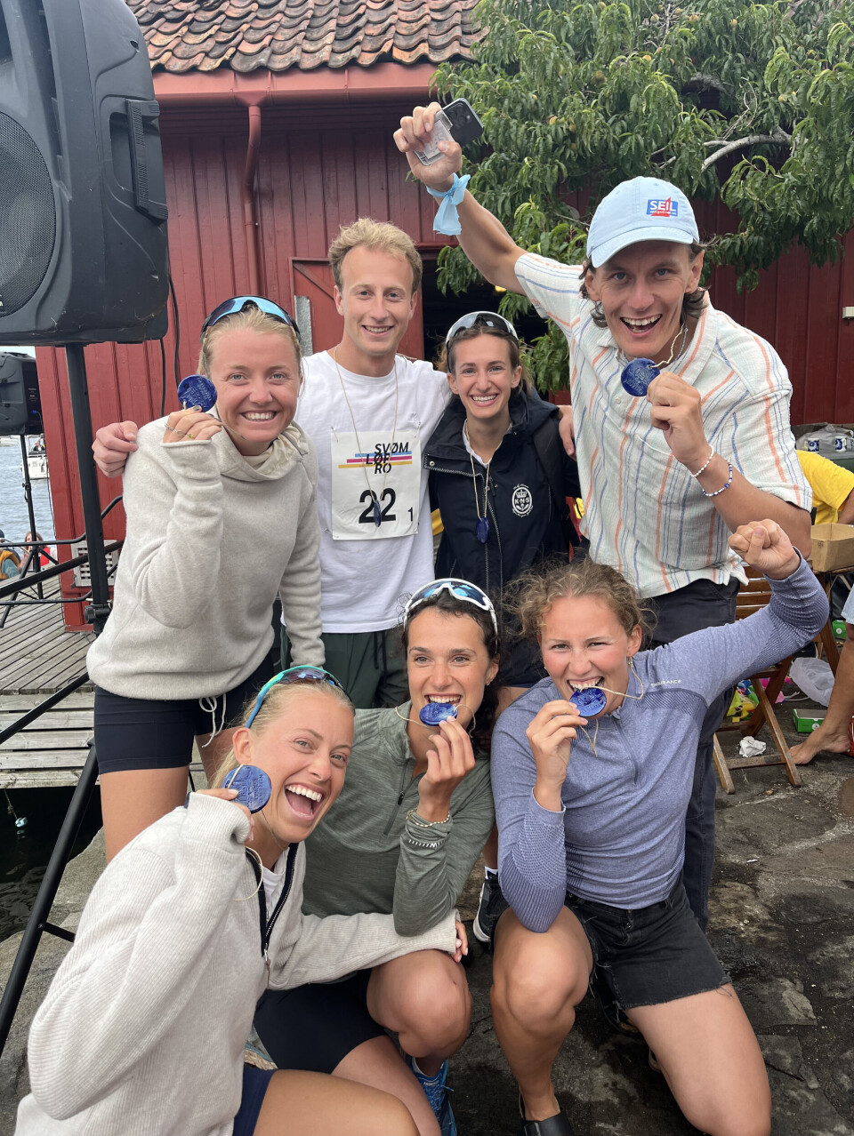 SENIOR: laget «Madshus» tok hjem medalje etter en usedvanlig jevn målgang. SENIOR: laget «Madshus» tok hjem medalje etter en usedvanlig jevn målgang.