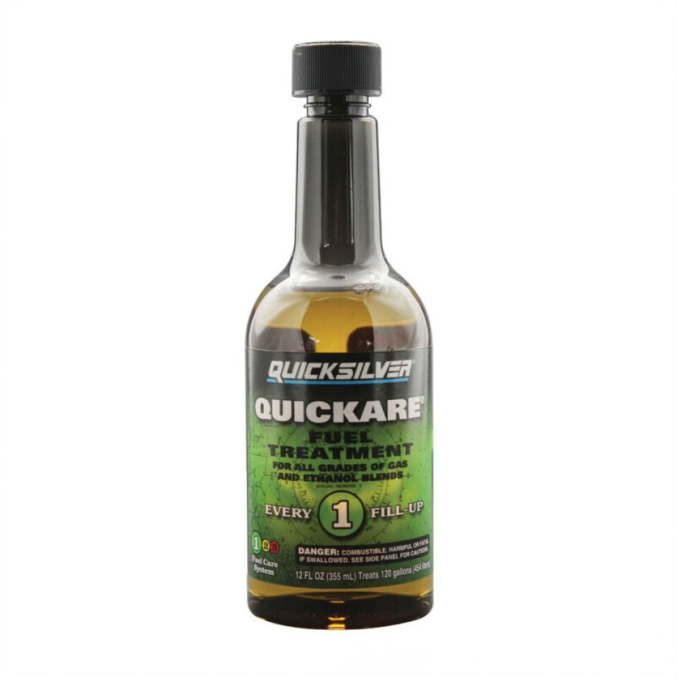 Quicksilver Quickare Fuel Treatment (ved påfylling)