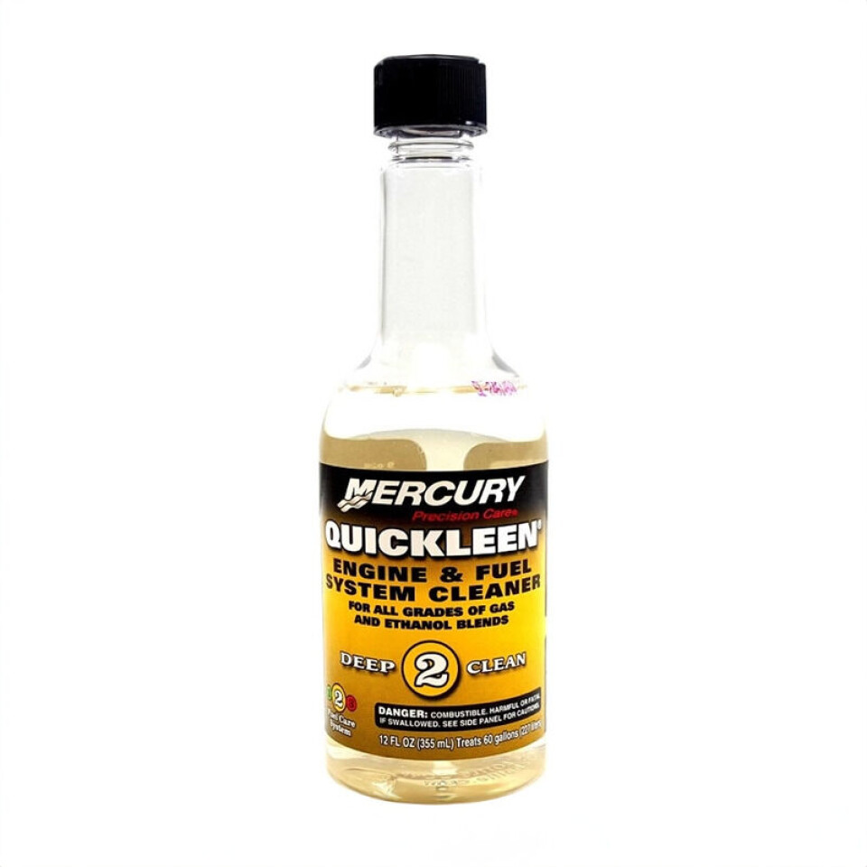 Quicksilver Quickleen System Cleaner (ved rengjøring)