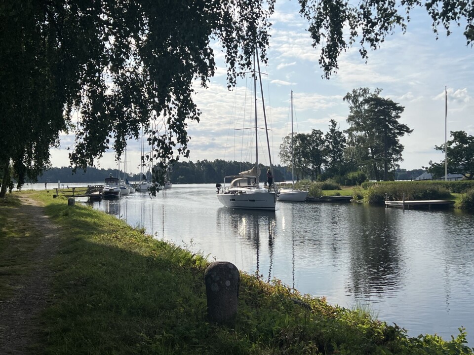 Götq Kanal ved Karlsborg