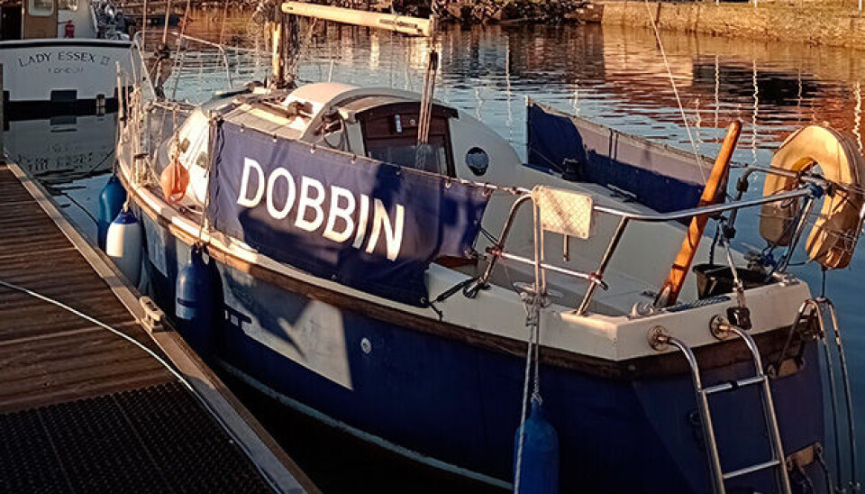 SAVNET: Denne båten dro fra Shetland 26. juli og mannskapet har ikke gitt lyd fra seg siden. Nå ber HRS om tips i saken.