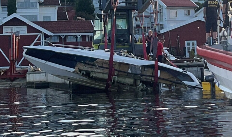 Racerbåtfører i båtkollisjonen i Asker