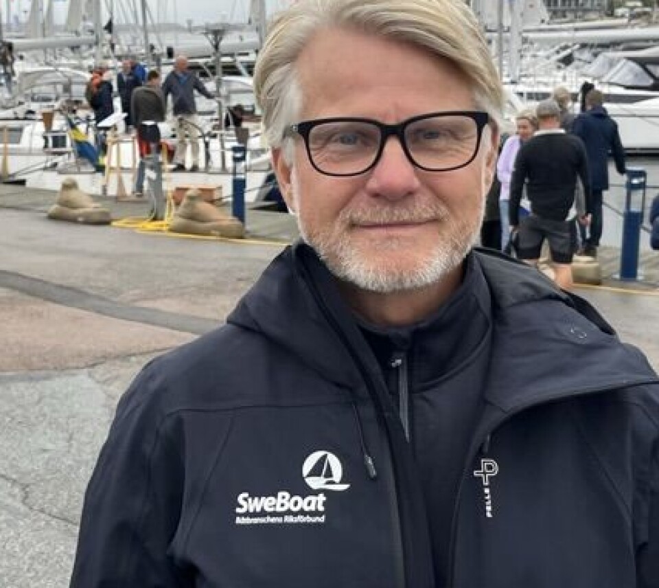 LYS: Mats Eriksson i Sweboat har utført en undersøkelse blant båtbransjen i Sverige. Bruktbåtmarkedet er bra med nybåtsalg går tregere.