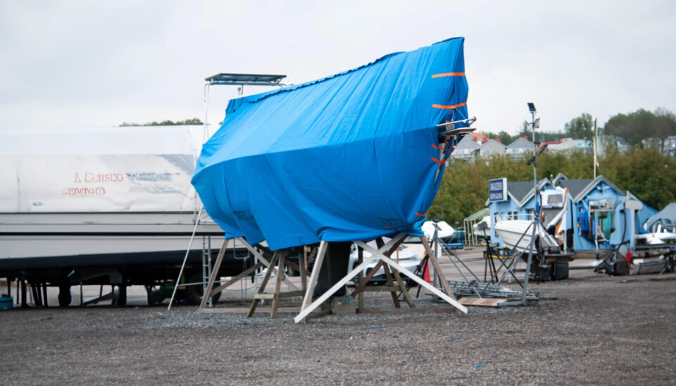 Toptex Blue Cover blå båtpresenning 10x7m