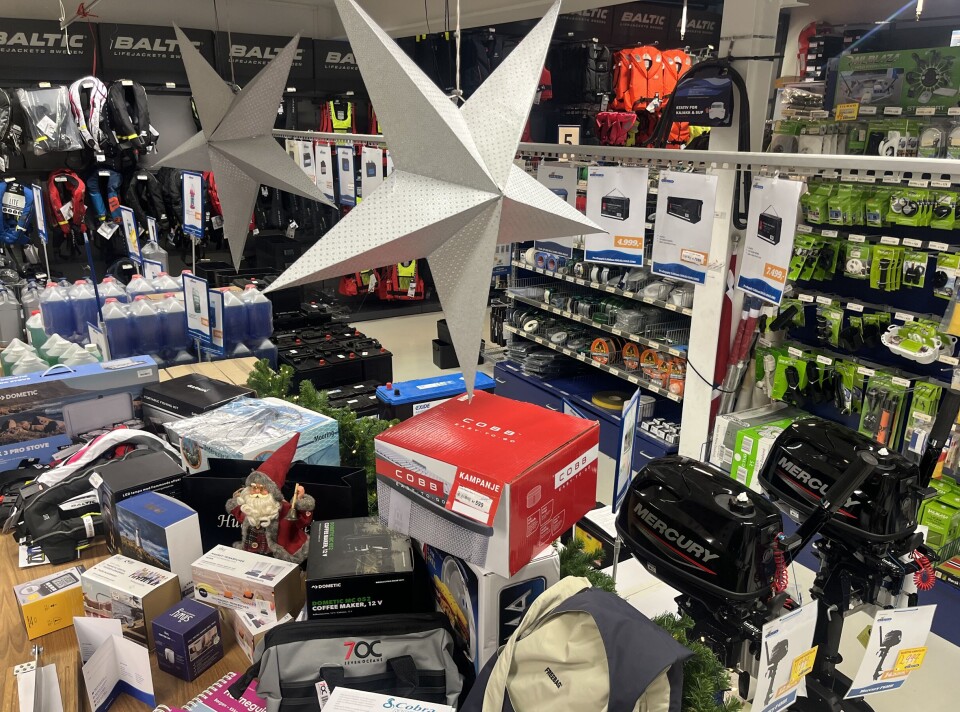 IDEER: Hos Maritin har de satt frem gaveideer nå før jul.