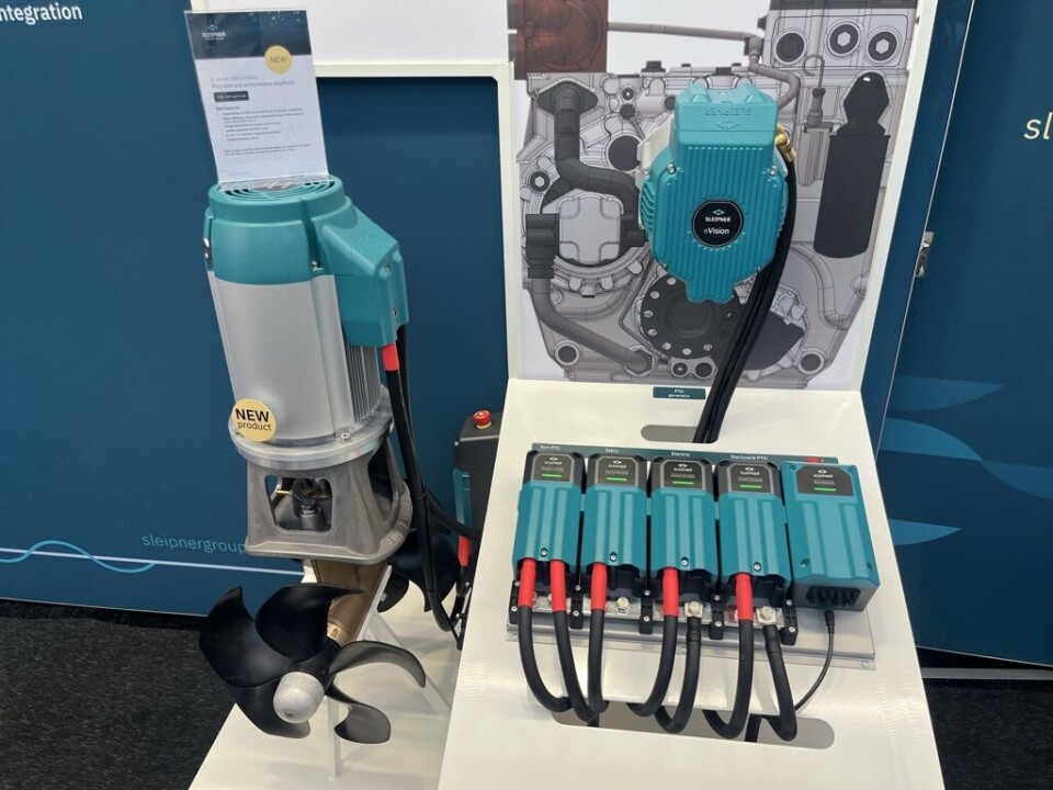 48V: Slepiner eVision er et kompakt system med 48 volt.