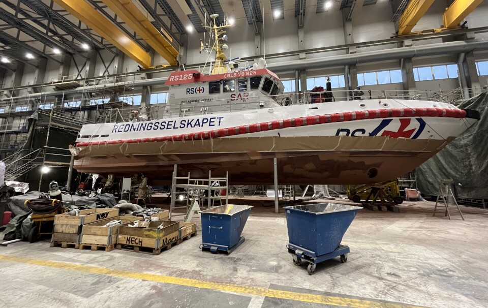 REPARERES: I mai er «Det norske Veritas» tilbake i full drift etter at fartøyet havarerte på oppdrag utenfor Stamsund i Lofoten 26. januar i fjor. Lokalt næringsliv, nødetater, privatpersoner og RS-ansatte jobbet dag og natt i 12 dramatiske uværsdøgn for å berge «Det norske Veritas» etter at den grunnstøtte på oppdrag utenfor Stamsund i Lofoten 26. januar i fjor. I mai er fartøyet tilbake i full drift.