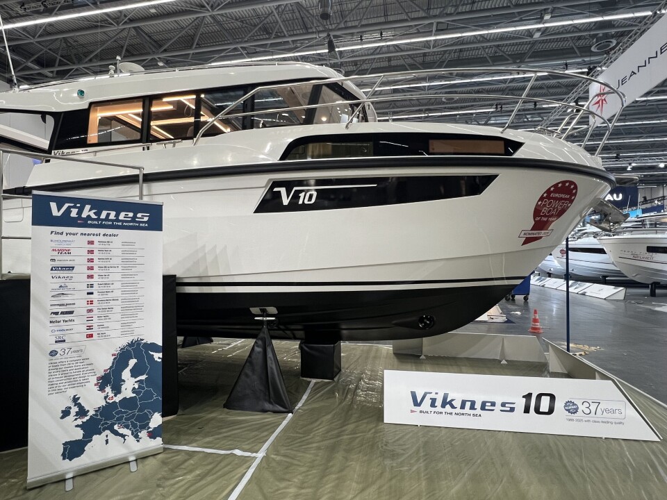 Viknes er på plass på Boot 25 med tre båter. Viknes er på plass på Boot 25 med tre båter.