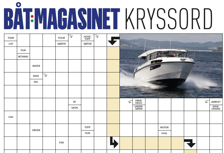 Et maritimt kryssord