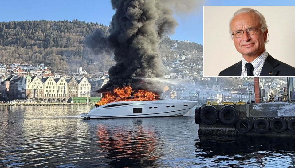 ROS: Hermen Friele kom innom og ga oss ros for godt sjømannskap, forteller Daae Børnes. ROS: Hermen Friele kom innom og ga oss ros for godt sjømannskap, forteller Daae Børnes.