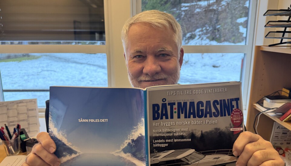 BÅTVENN: – Vår visjon er å være båtfolkets venn. Båtmagasinet har bidratt til å binde Båt-Norge sammen, og skapt en arena for utveksling av informasjon og erfaringer for båtfolk, sier Ole Henrik Nissen-Lie.