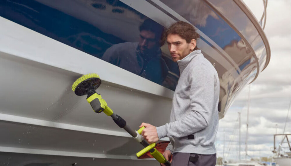 Som en drill med børstetopp,