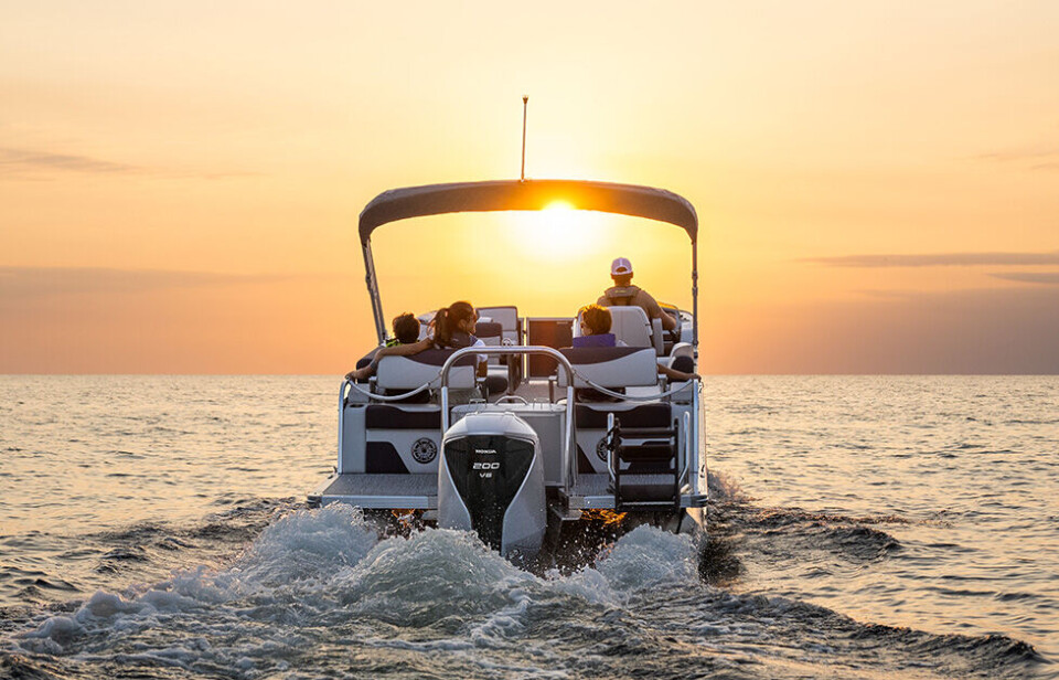 NYHET: Hondas illustrasjonsbilde viser den nye 200-hesteren. NYHET: Hondas illustrasjonsbilde viser den nye 200-hesteren.