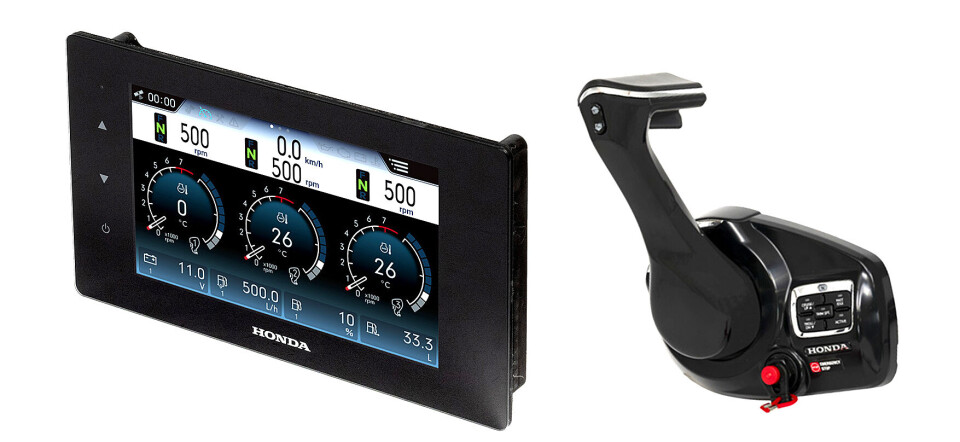 DIGITALT: «Drive by wire» gasskontroll og nytt motordisplay.