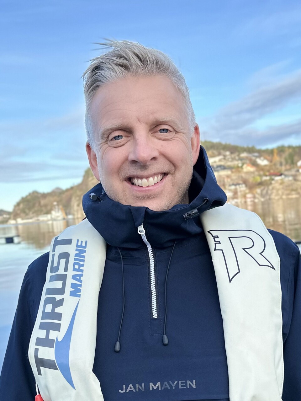Trond Hopen Lidal, daglig leder i Thrust Marine