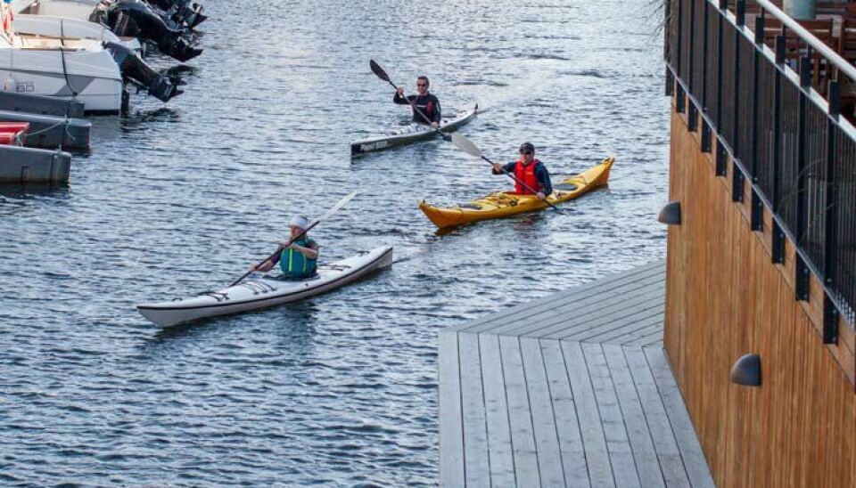 Sjøhus, Sjøparken Stavern