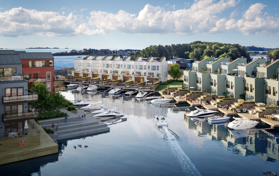 Sjøhus, Sjøparken Stavern