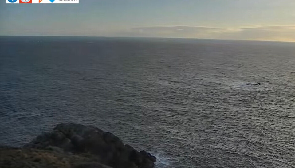 WEBCAM: Bilde fra webkamera på Kråkenes Fyr.
