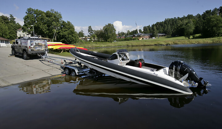Skade påført av marina