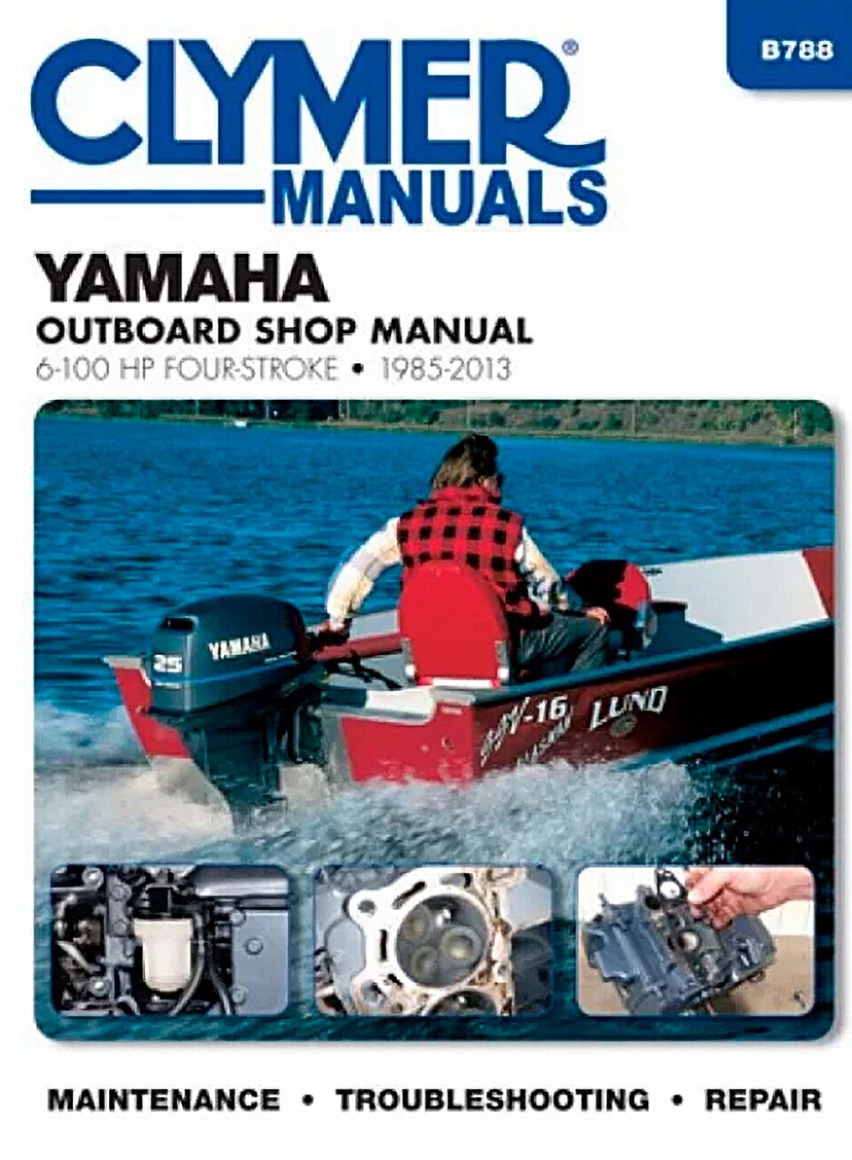 En av mange manualer fra Haynes/Clymer. Denne dekker også nyere motorer.