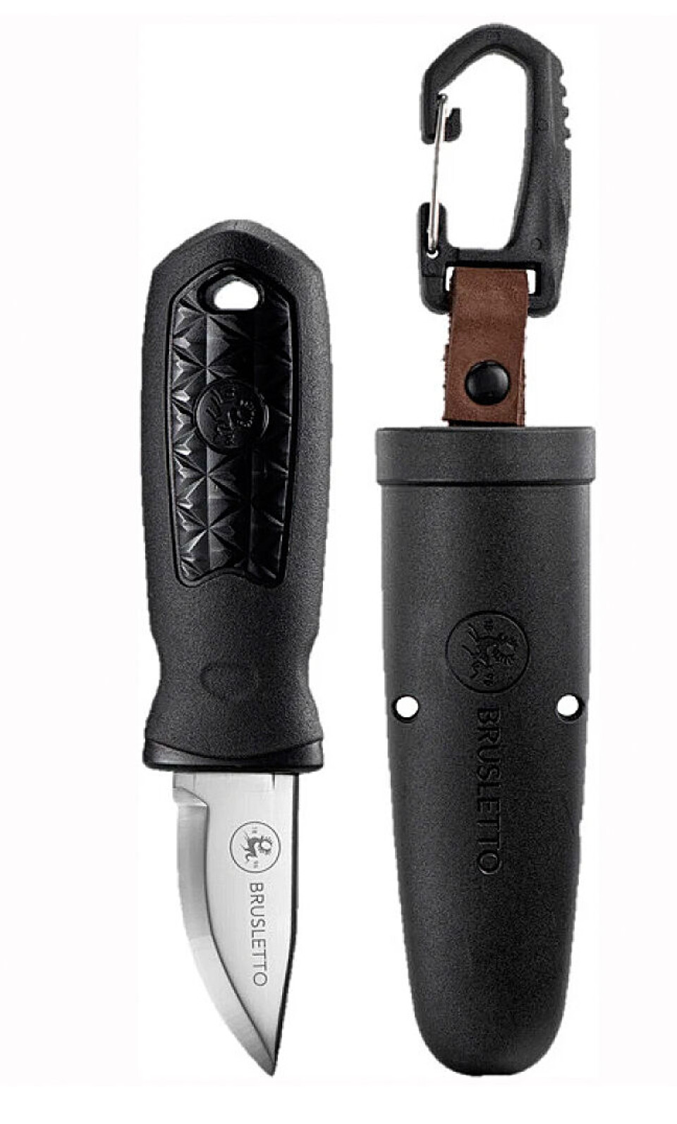NORSK: Flere norske produsenter lager slike kniver, plasthåndtaket gjør Brusletto Kongla svært prisgunstig.