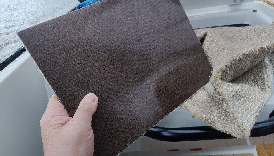 Nye materialer: Lin og resirkulerte plastflasker.