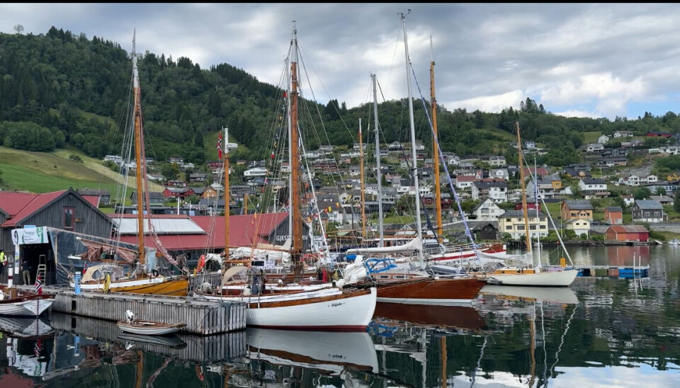 GODT MILJØ: Det er så trivelig her og mange koselige mennesker med de samme interessene, sier Skjæløgjengen.