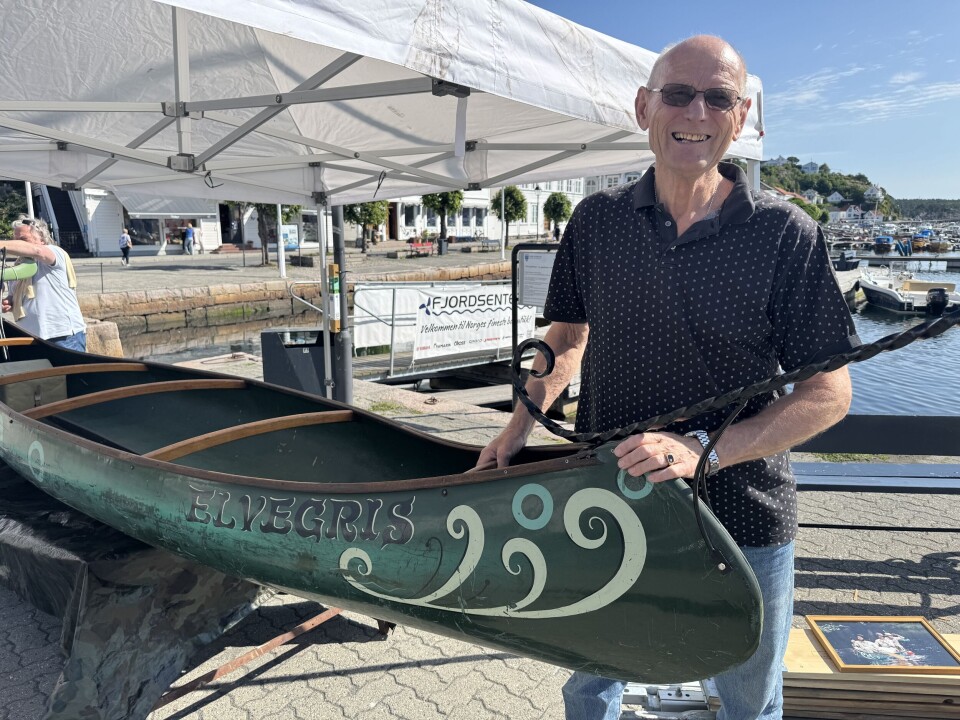 KULTURKLENODIUM: Tom Solli med Elvegris på Risør Classic.