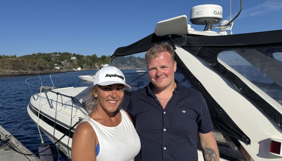 VALLE: Fredrikke og Ola Marius skulle bare innom å kjøpe grillmat og ble der.