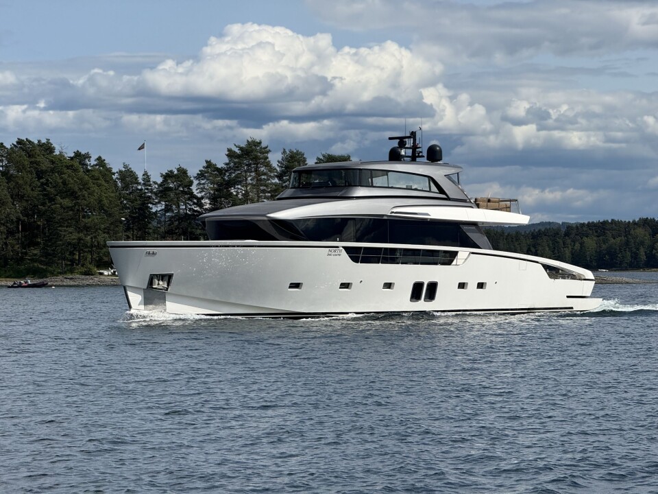 Sanlorenzo SX88 er til salgs i Norge for 86,25 millioner kroner. Sanlorenzo SX88 er til salgs i Norge for 86,25 millioner kroner.