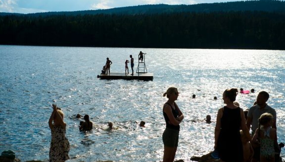 ÅTTE: Åtte personerr druknet i forbindelse med bading.