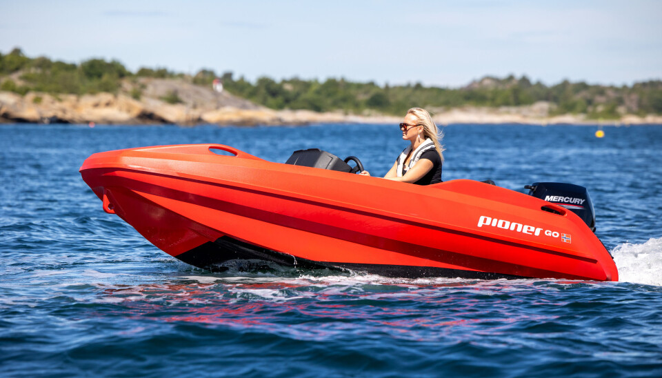 MARKEDSVINNER: Pioner Go er den mest selgende nybåten i Norge.