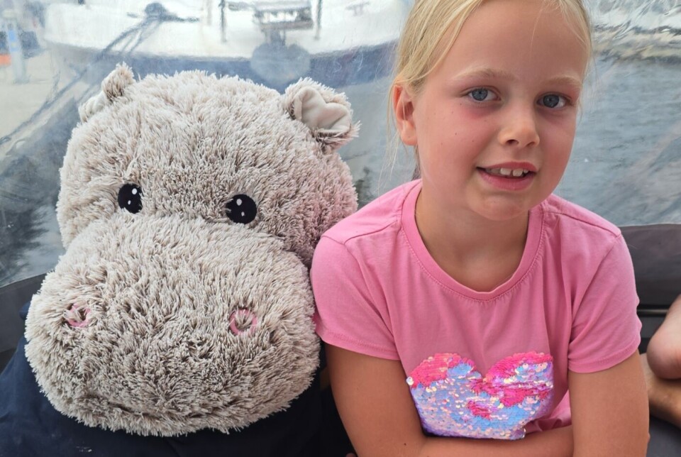 SISTE FERIEDAG: Sammen med familien Ourdahl koste jeg meg med min siste feriedag i Arendal før vi reiste sammen tilbake til Drammen.