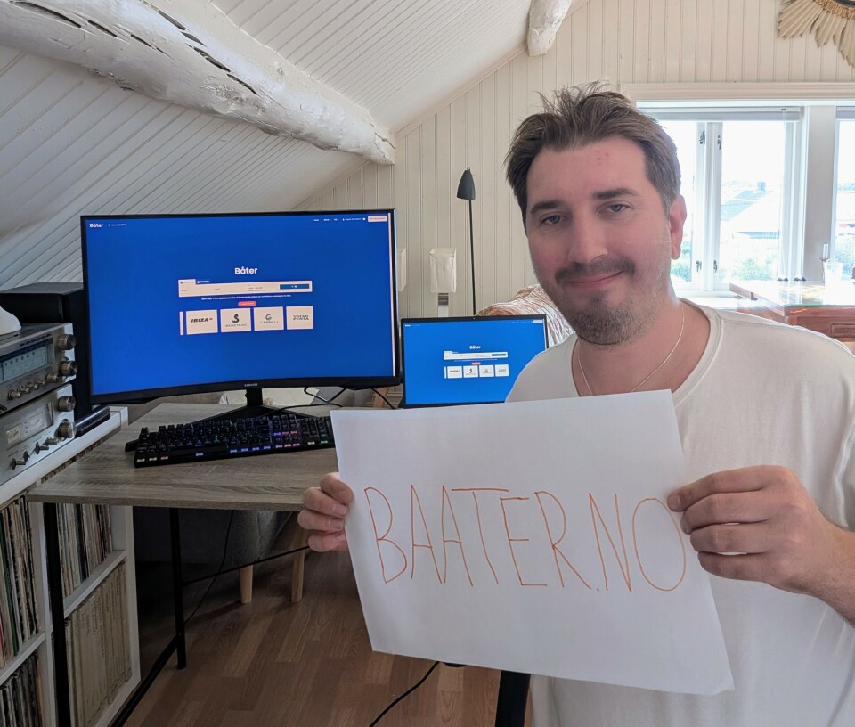 UTFORDRER: Webdesigner Are Kirkebak Terjesen har utviklet en digital bruktbåttjeneste. UTFORDRER: Webdesigner Are Kirkebak Terjesen har utviklet en digital bruktbåttjeneste.